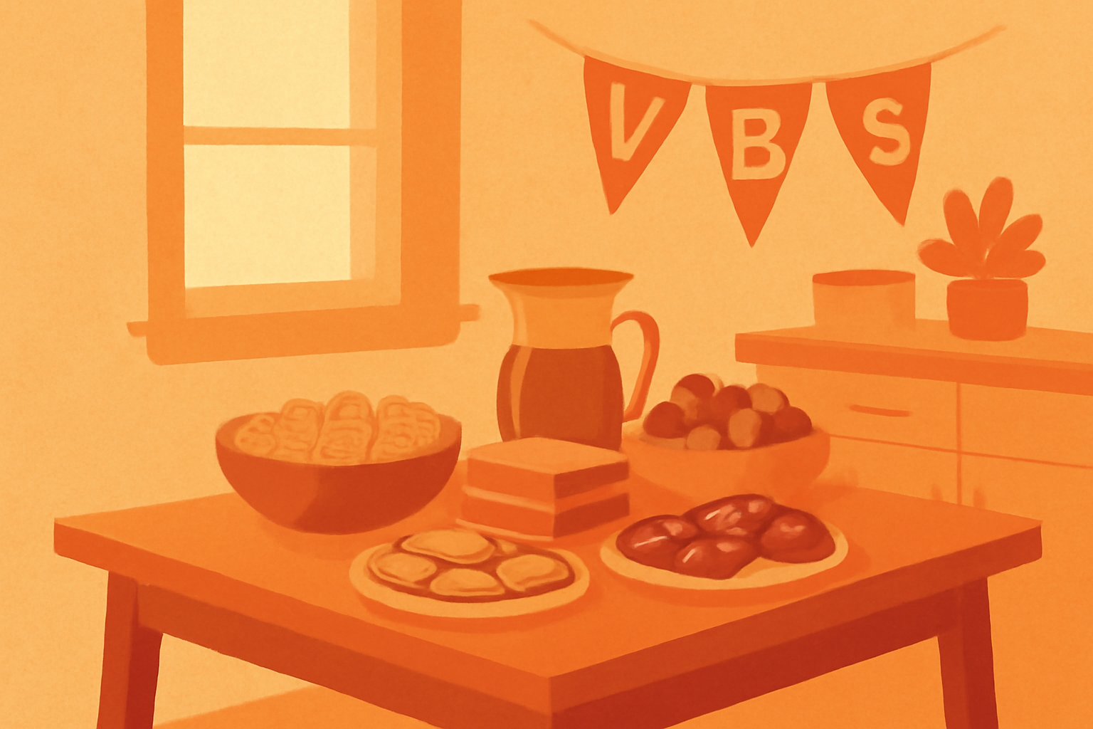 The Snack Table Is the Most Honest Part of VBS